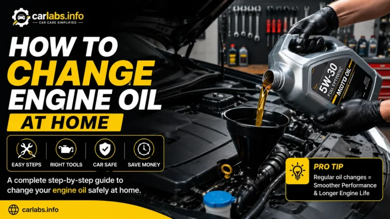 How to Change Your Engine Oil: DIY Step-by-Step Guide (2026)